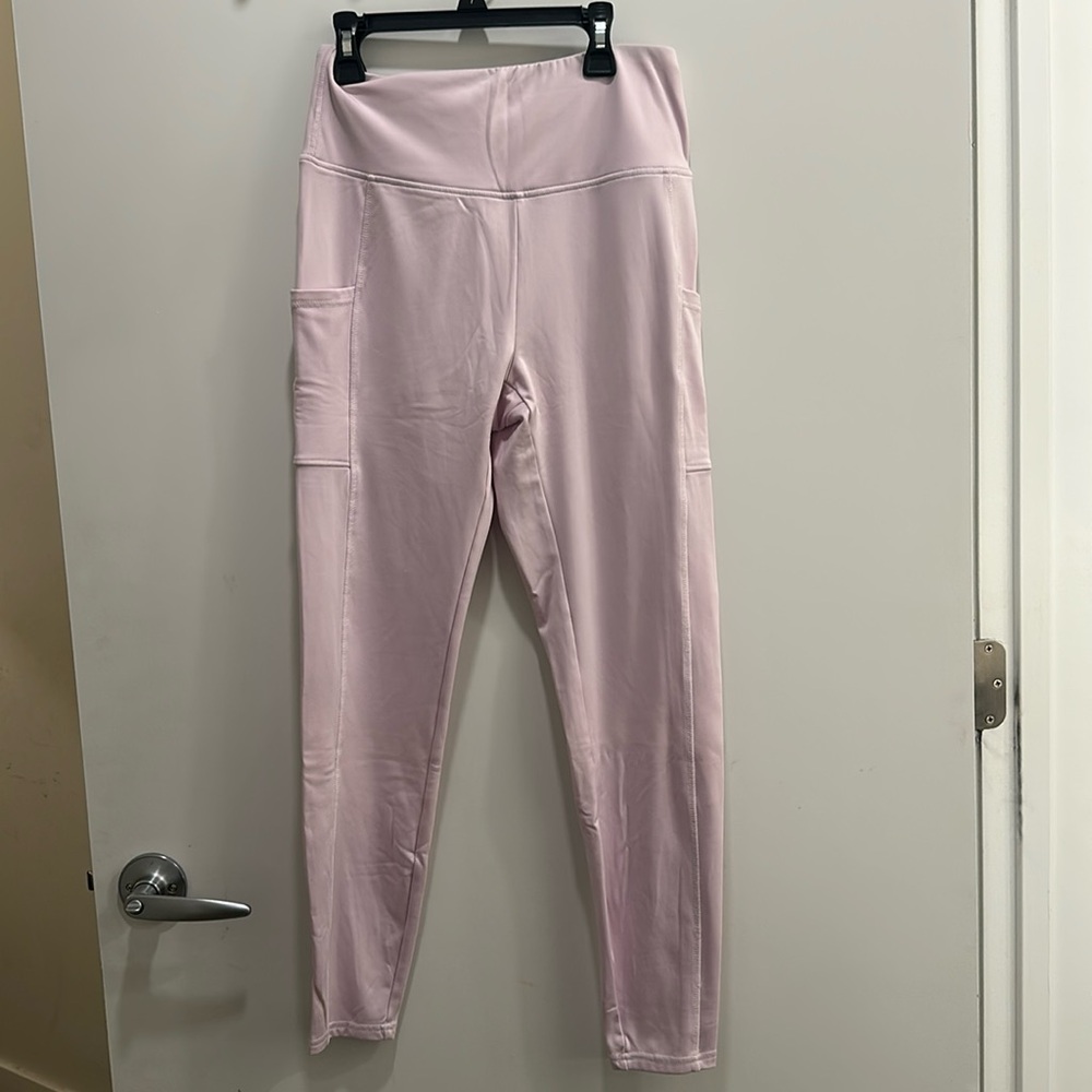 Marika pink sports leggings. Like new.
